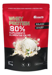 Whey Protein Concentrado 1kg Growth Supplements
