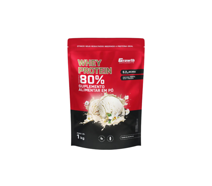 Whey Protein Concentrado 1kg Growth Supplements